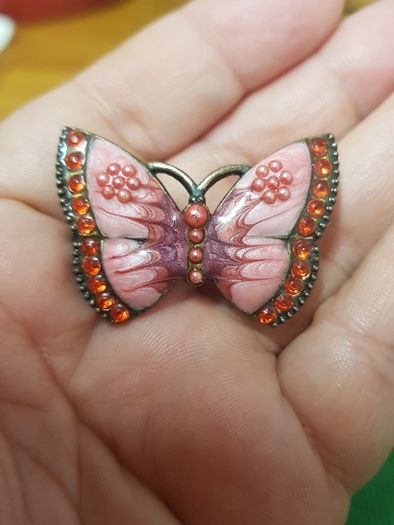 Vintage Butterfly Brooch