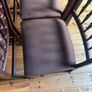 6 vintage mid century dining/ kitchen chairs . Teak Image 5