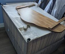 Double bed Base and headboard