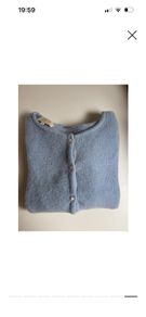 Sezane Cardigan Baby blue colour New XS