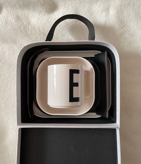 Children Tableware set-  set Design Letters