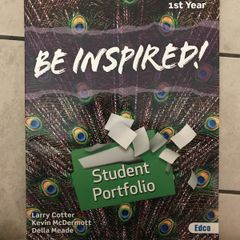 Be Inspired, student portfolio