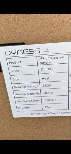 Dyness DL5.0C Solar battery