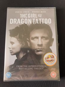 The Girl with the Dragon Tattoo DVD 2011 Stieg Larsson David Fincher Rooney Mara