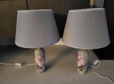 Set of 2 Handmade Table Lamps