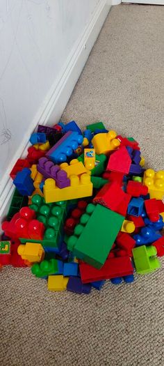 Mega Building Blocks with FREE Storage Basket