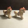 A pair of Early Twentieth Century Porcelain Carnival Horses Image 3