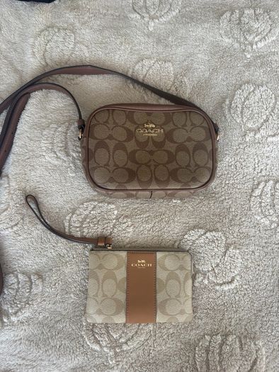 Coach bag and wallet