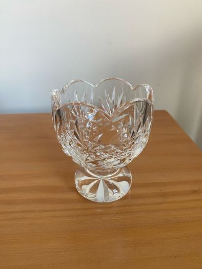 Waterford Crystal Giftware Footed Pot Pourri Bowl Ireland Irish Glass