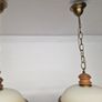 Pair of vintage French ceiling lights Image 4