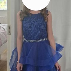 Confirmation Dress Royal Blue Size 10
