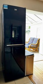 BEKO Fridge Freezer, Sleek Black Finish