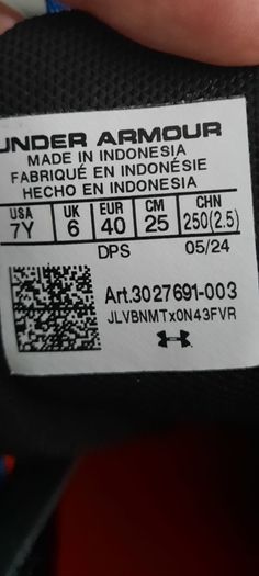 Under Armour Shoes Size 6 UK