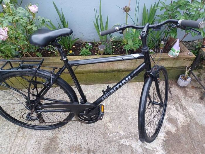 Bentini mens hybrid bike