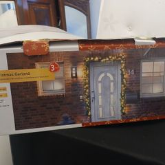 Door lights decorations