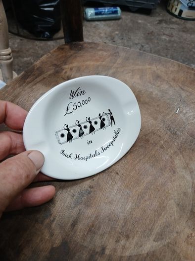 advertising ashtray