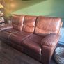 Leather couch Image 2