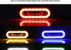 4pcs  LED Strip Lights for Decoration, Including Truck Lights