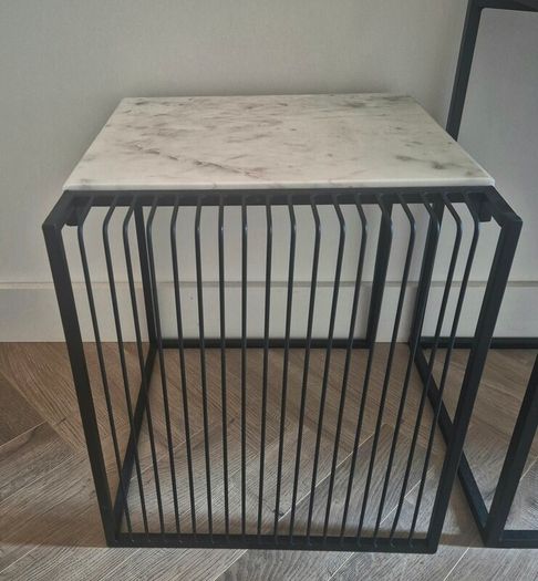 Marble top coffee table