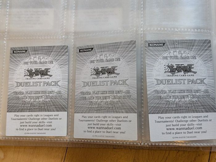 Yu Gi Oh - strategy cards and checklist cards