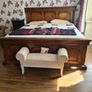 Solid Mahogany Bed Frame - Super King Image 2