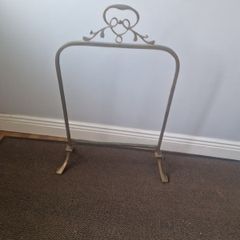 Brass firescreen