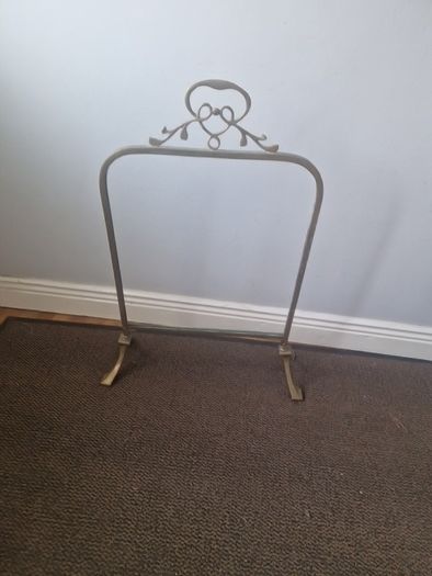Brass firescreen