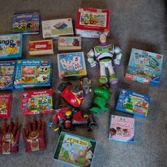 Toddler Jigsaws/Games/Dominos & More