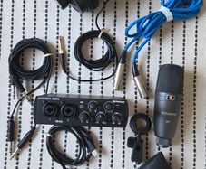 PreSonus Podcast / Home Recording Kit - AudioBox USB 96, M7 Mic & HD7 Headphones