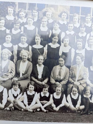 Old Panoramic School Photos x 2