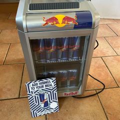 Genuine Red Bull branded commercial display fridge in nearly  brand new condition. Very clean and well looked after.