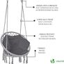 Hanging Chair with Cushion Image 2
