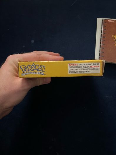 Pokemon Yellow: Special Pikachu Edition (Game Boy) - Complete in Box (CIB) PAL