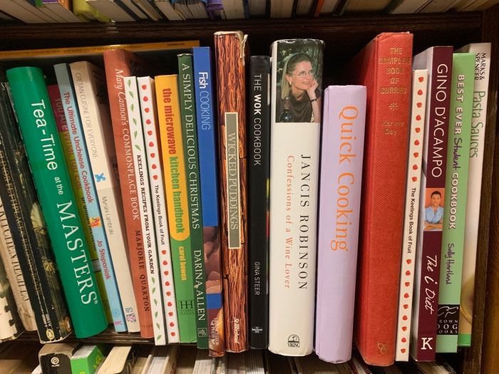 Large selection of COOK BOOKS view and select throughout all the photos