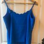Ted Baker Scalloped Cami / Camisole / Vest Top - Size TB3 / Size 12 Image 8