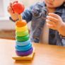 Rainbow stacking toys Image 2