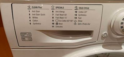 Hotpoint WMBF 742 washing machine