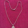 Sterling Silver Celtic Leaf Necklace Image 4