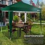 Gazebo 3 x 3 m Waterproof Pop-Up Folding Gazebo Height Adjustable Garden Tent UV Protection 50+ Party Tent with Bag for Garden (Beige) Image 8