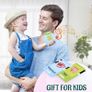 Talking Flash Cards Educational Toys for Toddlers 1-6 Years Old Preschool Learning Toys for Boys Girls 112 Pcs Double-Side Cards 224 Words Reading Toy for Kids Christmas Birthday (Blue/Pink) Image 8