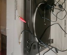 Audio Technica ATLP60X + Edifier R1280DB Bluetooth Bookshelf Speakers