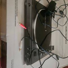 Audio Technica ATLP60X + Edifier R1280DB Bluetooth Bookshelf Speakers