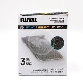 Fluval Spec Flex Carbon - Replacement Carbon 45g 3 Pack