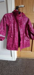 Celavi Pink Raincoat (6 years)