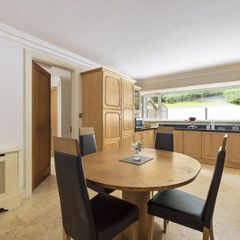 Dining Table [Solid oak top and base plate]
