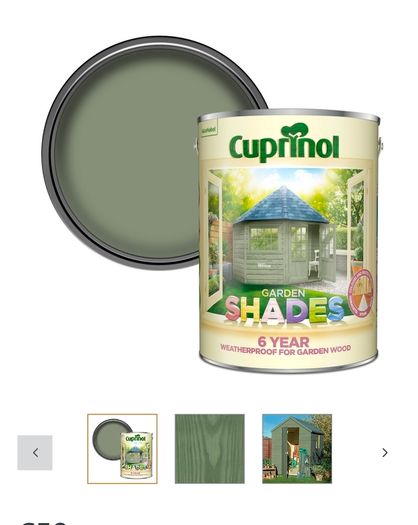 Painted Garden Arbour