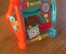 Flip triangle rattle