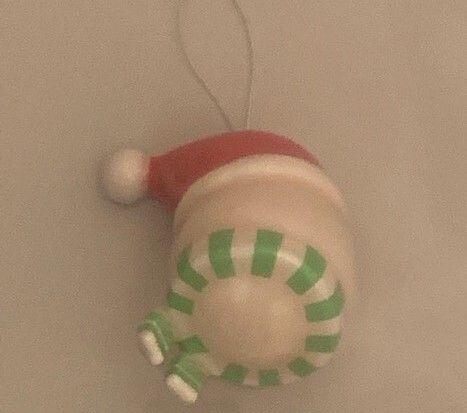 Vintage M&S XL Santa & Snowman Baubles 1990s