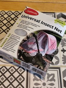 Clippasafe Universal Baby Bug Insect Net White New in Packaging