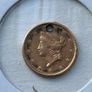 USA 1 Dollar 1853 Philadelphia Liberty Head, Gold Image 2